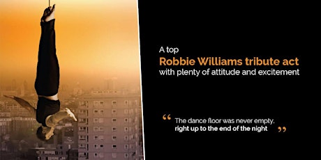 Robbie Williams & Rat Pack Tribute Night primary image