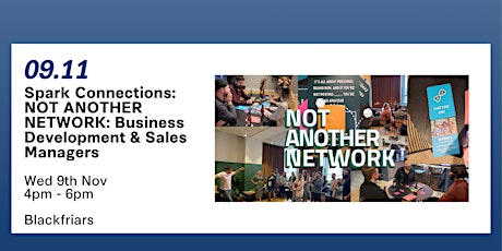 NOT ANOTHER NETWORK: BDMs and Sales