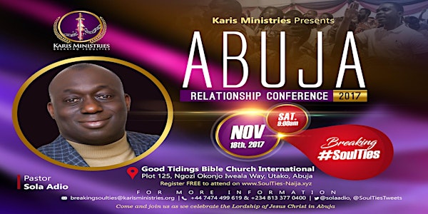 Breaking #SoulTies Seminar (Abuja)