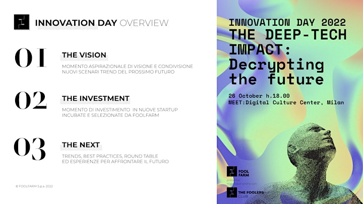Immagine INNOVATION DAY THE DEEP-TECH IMPACT: Decrypting the Future