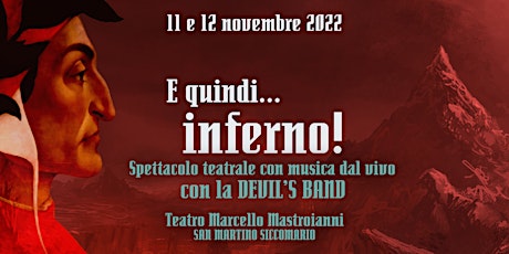 Hauptbild für "E quindi.....Inferno!" 12 novembre