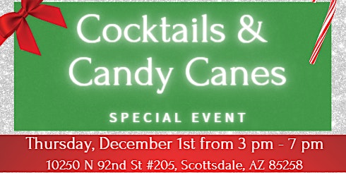 Cocktails & Candy Canes Christmas Event