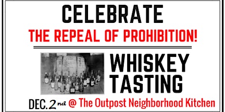 Repeal of Prohibition Whiskey Tasting 2017 primary image