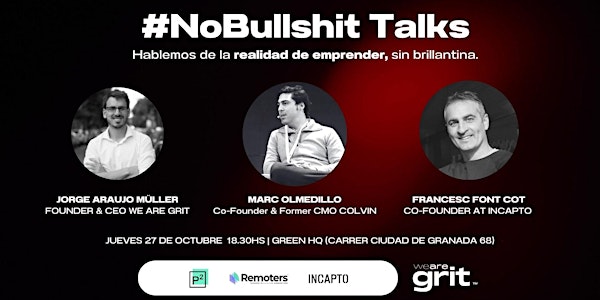 NoBullshit Talk  #02 | Marc Olmedillo Diaz - Co Founder - Ex CMO Colvin