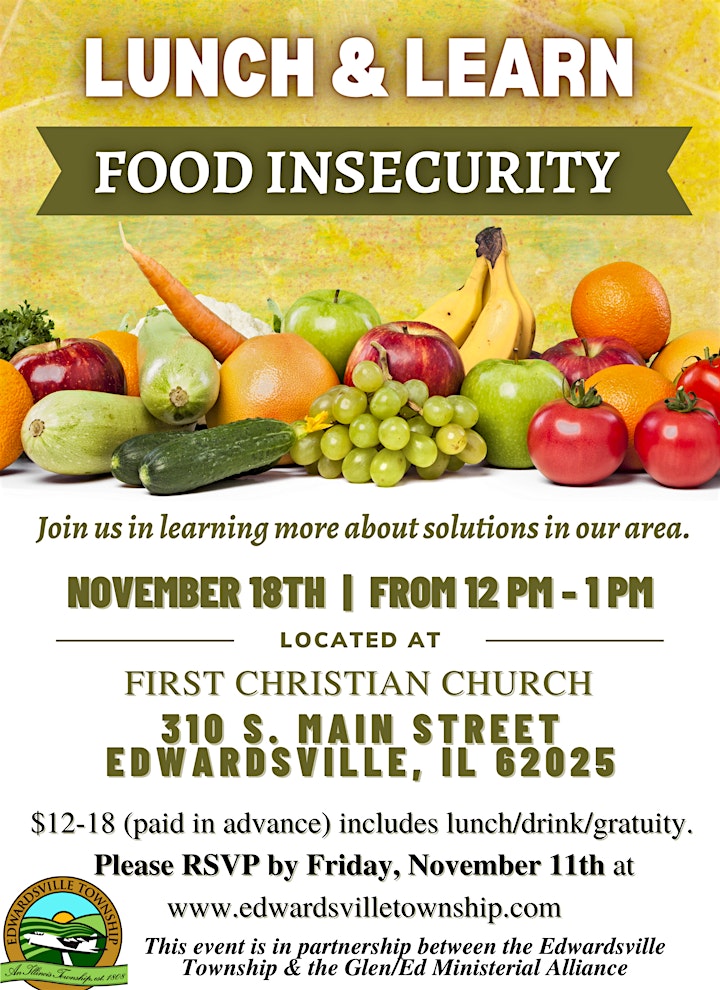 Lunch & Learn-Theme: Food Insecurity image