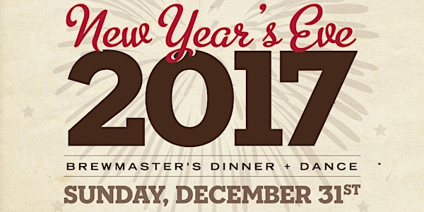 CRAFT New Year's Eve Brewmaster's Dinner & Dance