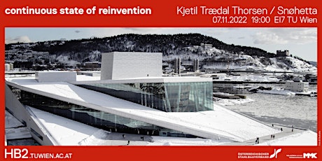 continuous state of reinvention // Kjetil Trædal Thorsen (Snøhetta) primary image