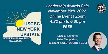 USGBC NY Upstate 2022 Virtual Leadership Awards Gala primary image