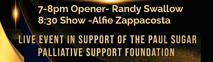 Alfie Zappacosta - A special Evening of Music image