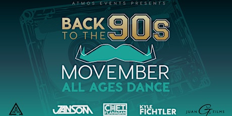 Primaire afbeelding van Back to the 90's - Movember Party