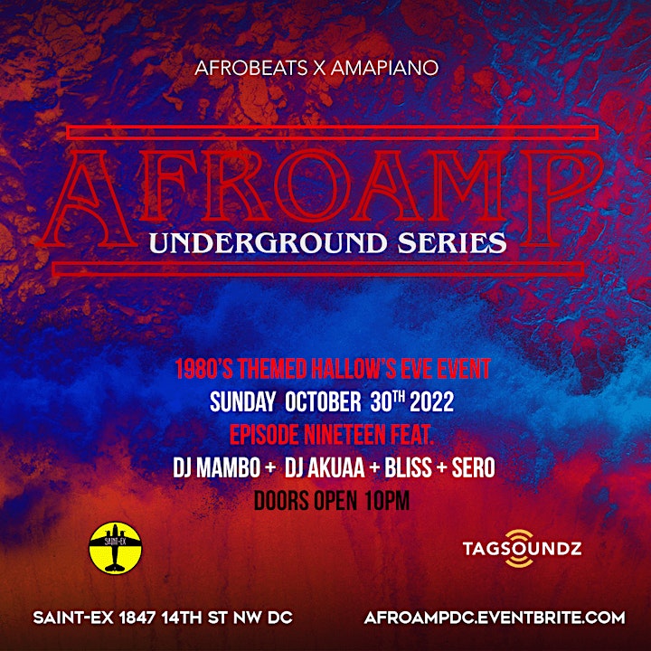 AfroAmp DC | AfroBeats x Amapiano image
