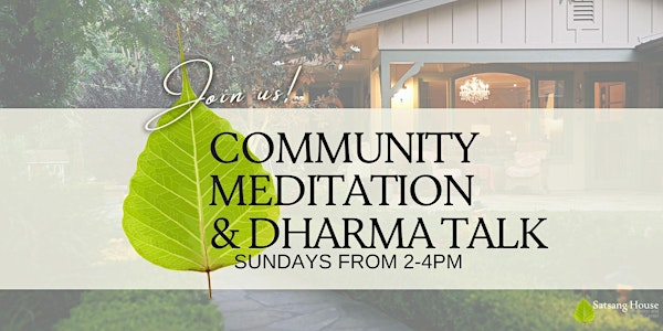 FREE In-Person Community Meditation