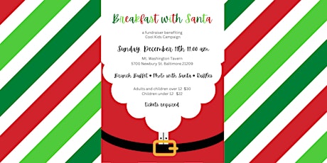 Breakfast with Santa - A Fundraiser benefitting Cool Kids Campaign