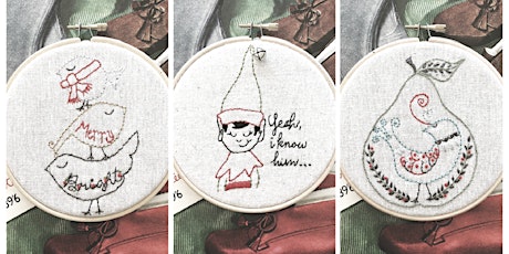 Beginning Embroidery – Choose Your Holiday Kit! primary image