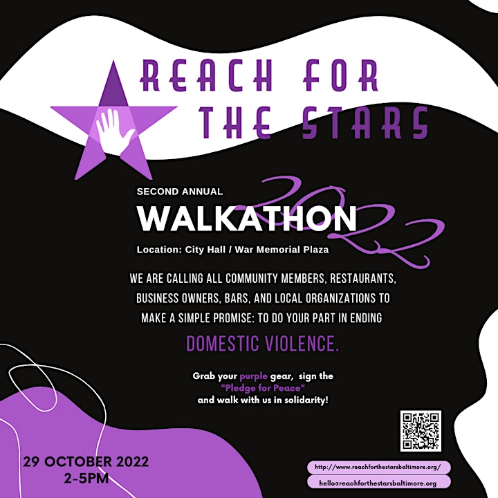 Reach For The Stars 2nd Annual Walkathon For Domestic Violence Awareness image