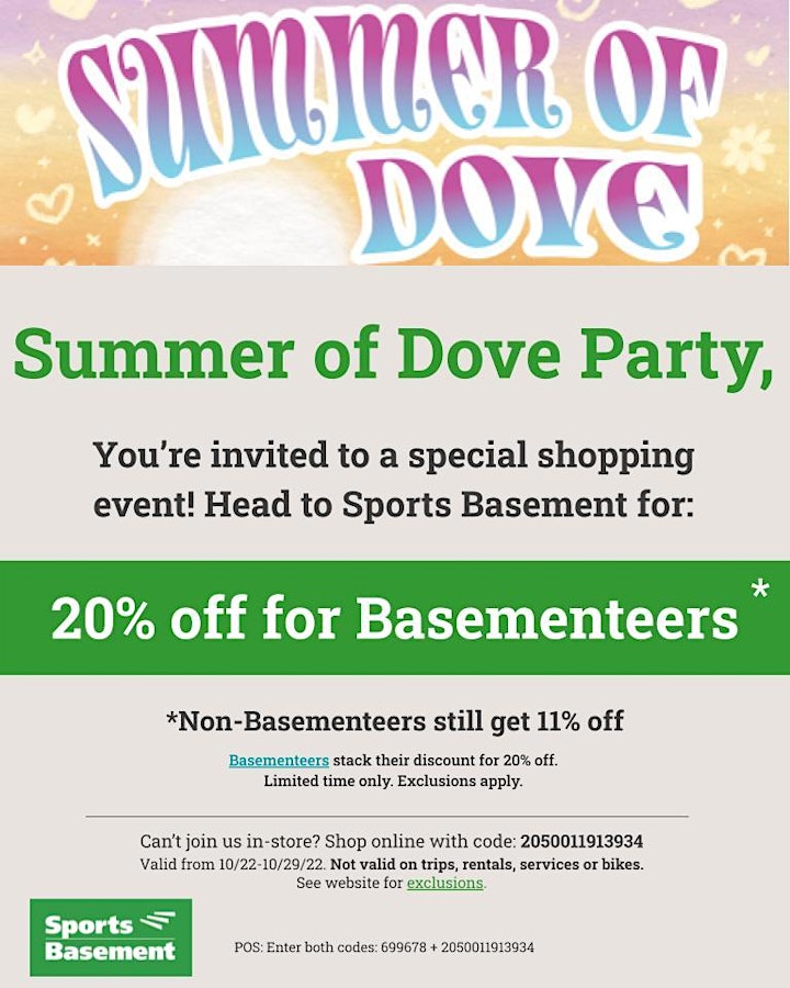 Palomacy's 2022 Party: Summer of Dove! image