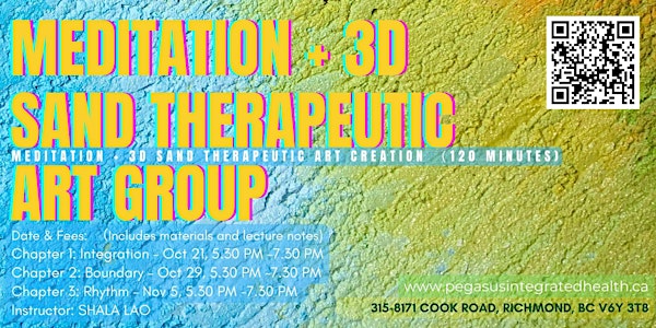 Meditation + 3D Sand Therapeutic Art Group