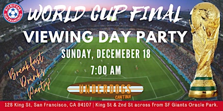 SF Official World Cup FINAL Day Party