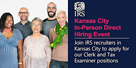 IRS Kansas City SC Direct Hiring Event – Clerks and Tax Examiners