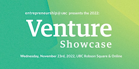 The 2022 Venture Showcase