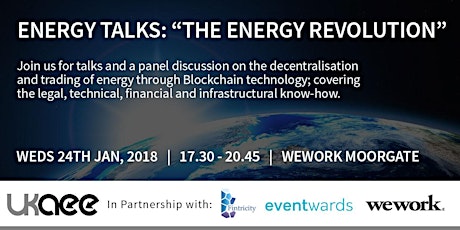 Energy Talks - Blockchain enabled energy trading in communities primary image
