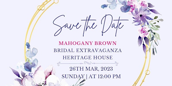 Mahogany Brown Bridal Extravaganza