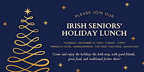 Irish Seniors’ Holiday Lunch 2022