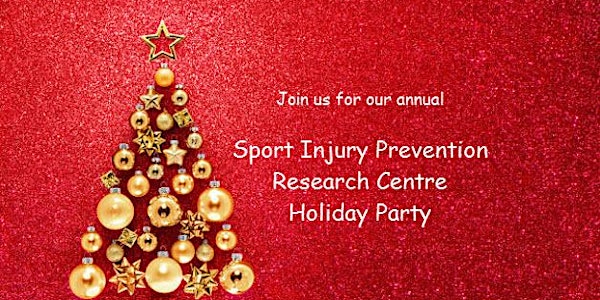 Sport Injury Prevention Research Centre Holiday Party