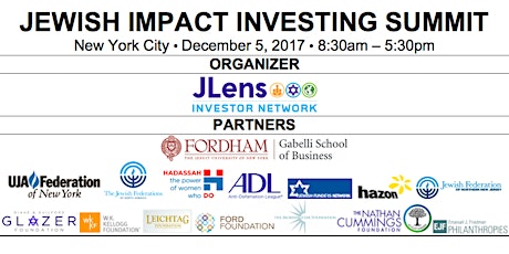Jewish Impact Investing Summit primary image