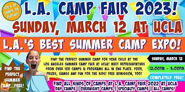 L.A. Camp Fair 2023 at UCLA