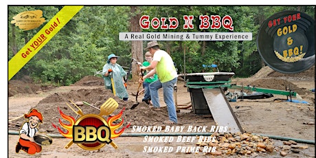 Special Gold Prospecting Escapades  – Gold N BBQ at Oconee