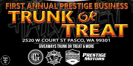 Imagen principal de Trunk or Treat, 1st Annual Prestige Business Community Drive