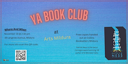 YA Bookclub at Arts Mildura primary image