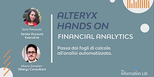 Immagine principale di Alteryx Hands On | Financial Analytics 