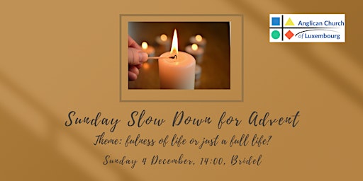 Sunday Slow Down for Advent