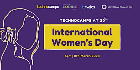Hauptbild für Technocamps: International Women's Day 2023