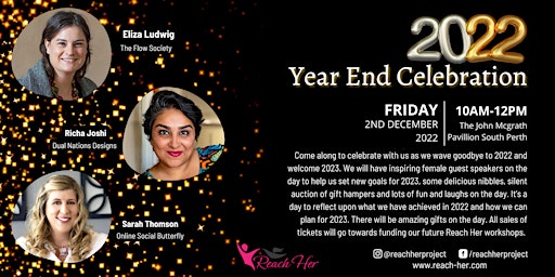 Reach Her's End of Year Celebration Event for Women