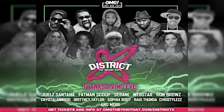 OMG! They Did That Presents: DISTRICT X Music & Arts Festival  primary image