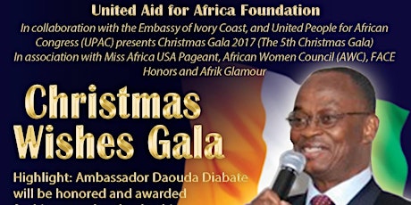 UNITED AID FOR AFRICA CHRISTMAS WISHES GALA 2017 primary image