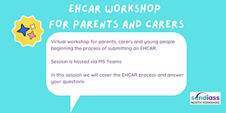 EHCAR Workshop for Parents/Carers