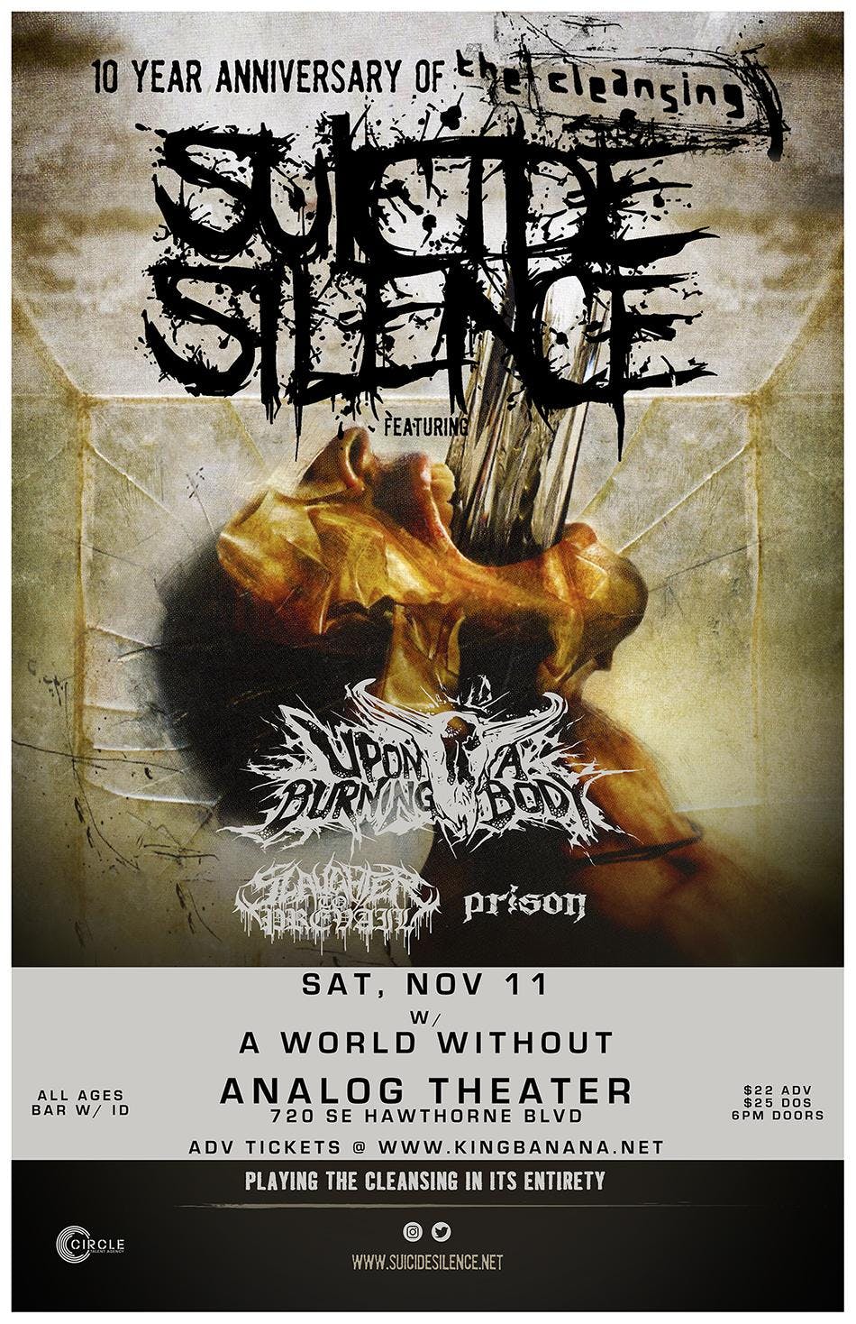 Suicide Silence - 10 Year Anniversary of "The Cleansing"