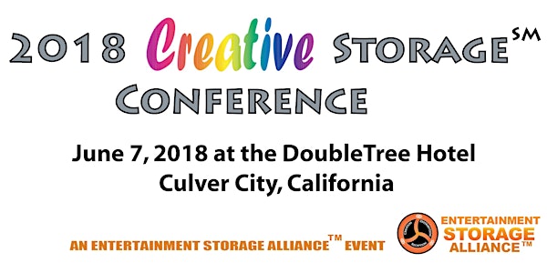 Creative Storage Conference 2018