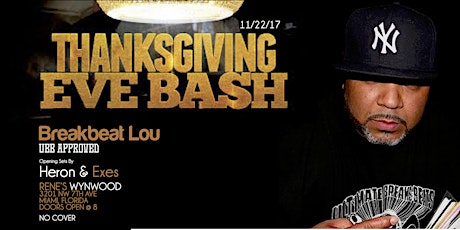 Breakbeat Lou - Thanksgiving Eve primary image