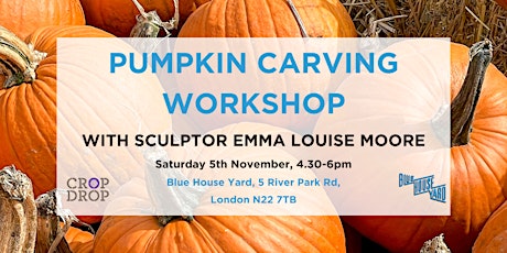 Pumpkin Carving Workshop with Sculptor Emma Louise Moore primary image