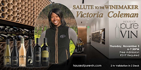 Salute to the Winemaker: Victoria Coleman