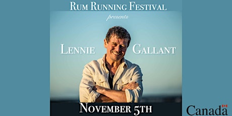 Lennie Gallant | In Concert at Tracadie Community Centre primary image