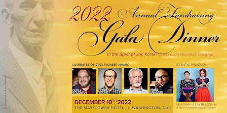 The Kosciuszko Foundation  Annual Fundraising Gala Dinner 2022