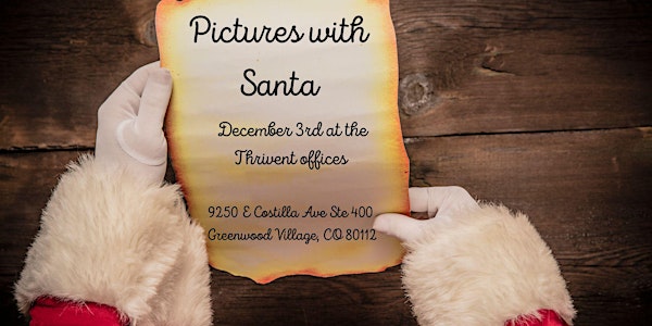 Pictures with Santa for Foster Families