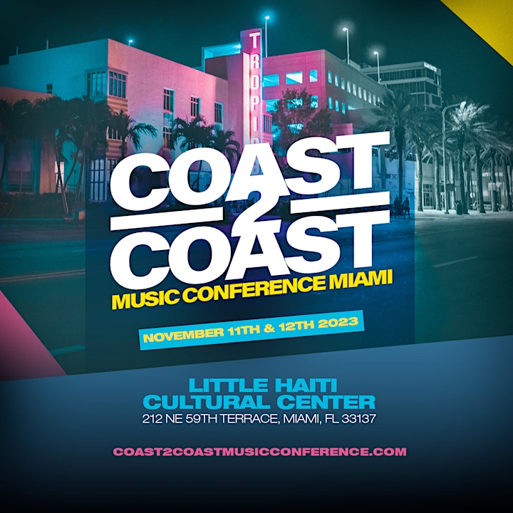 2023 Coast 2 Coast Music Conference image