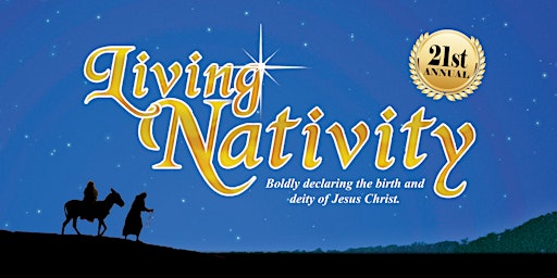 Living Nativity, December 15-18, Celebrates 21 Years at Granite Creek !